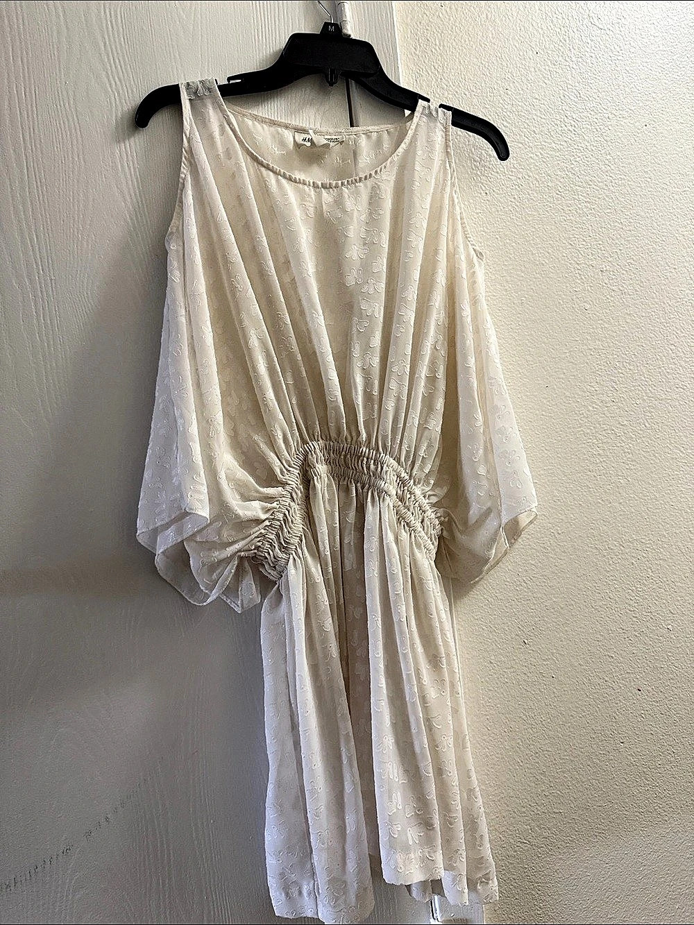 H&M White Maxi Dress Size XS Like New